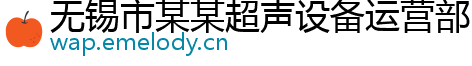 无锡市某某超声设备运营部